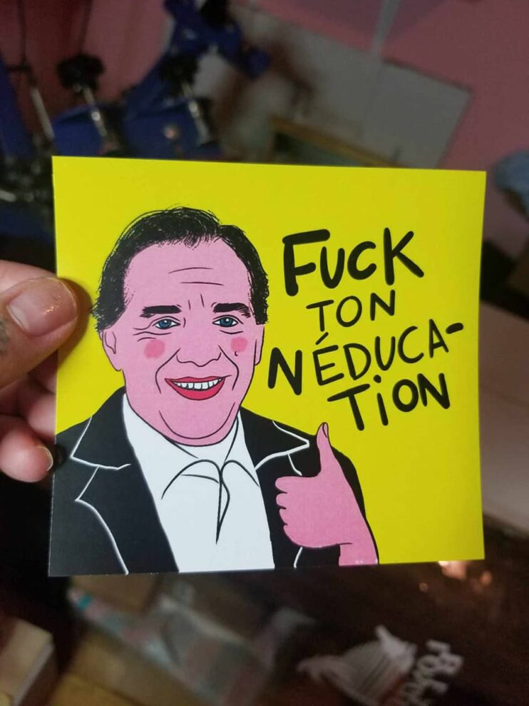 Autocollant Néducation