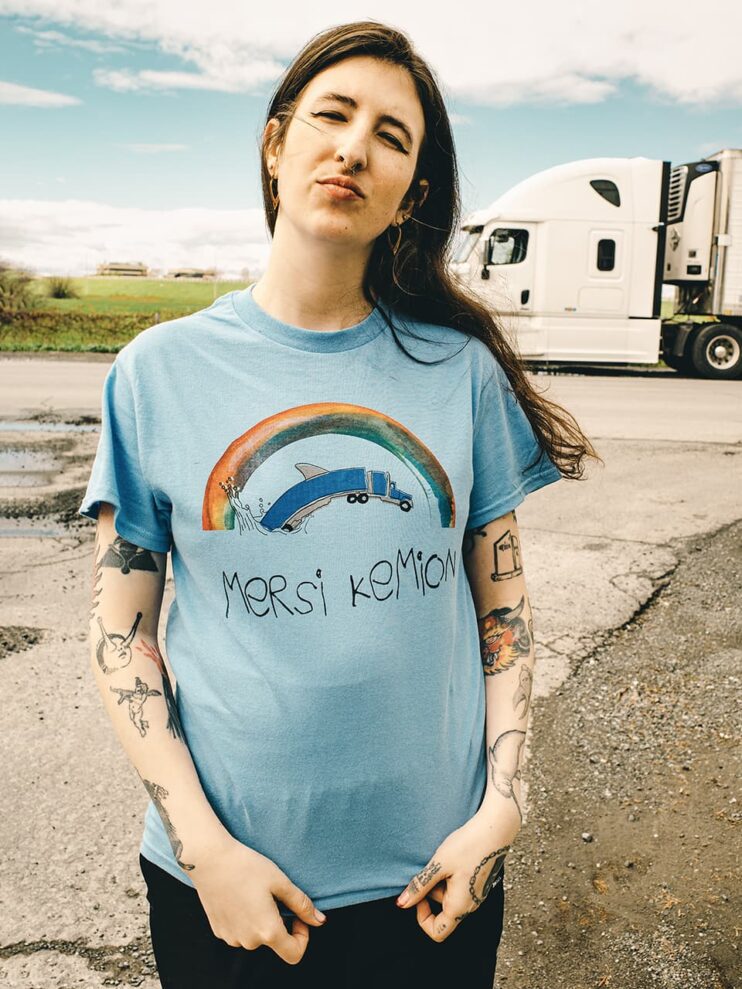 t-shirt mersi kemion