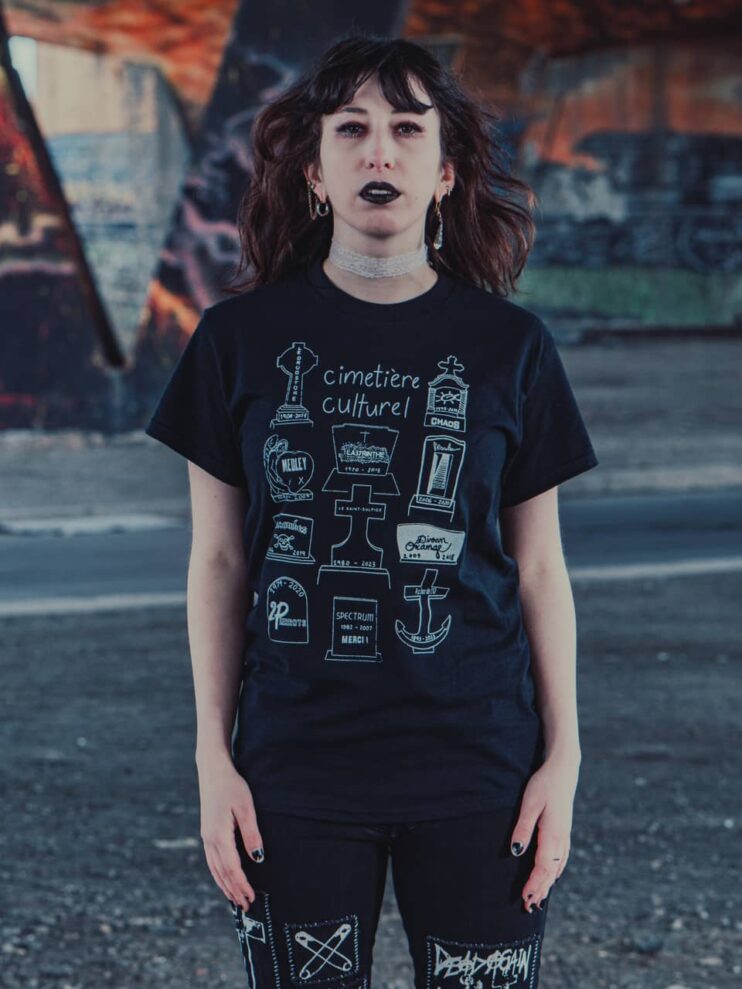 T-shirts Cimetière culturel