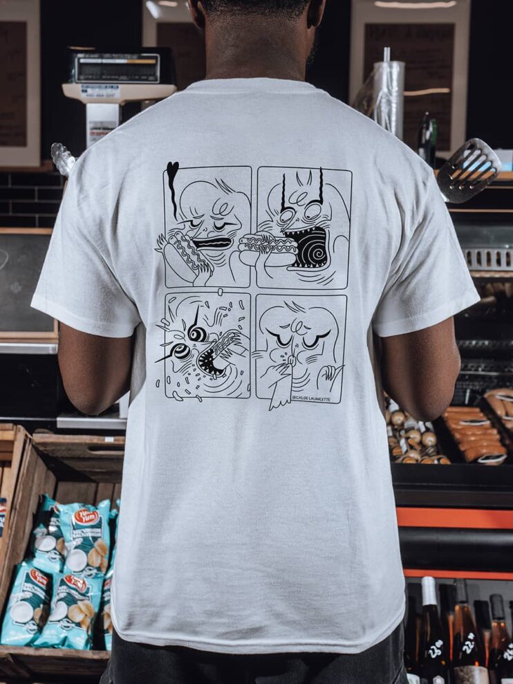 T-shirt Double saucisses – Image 10