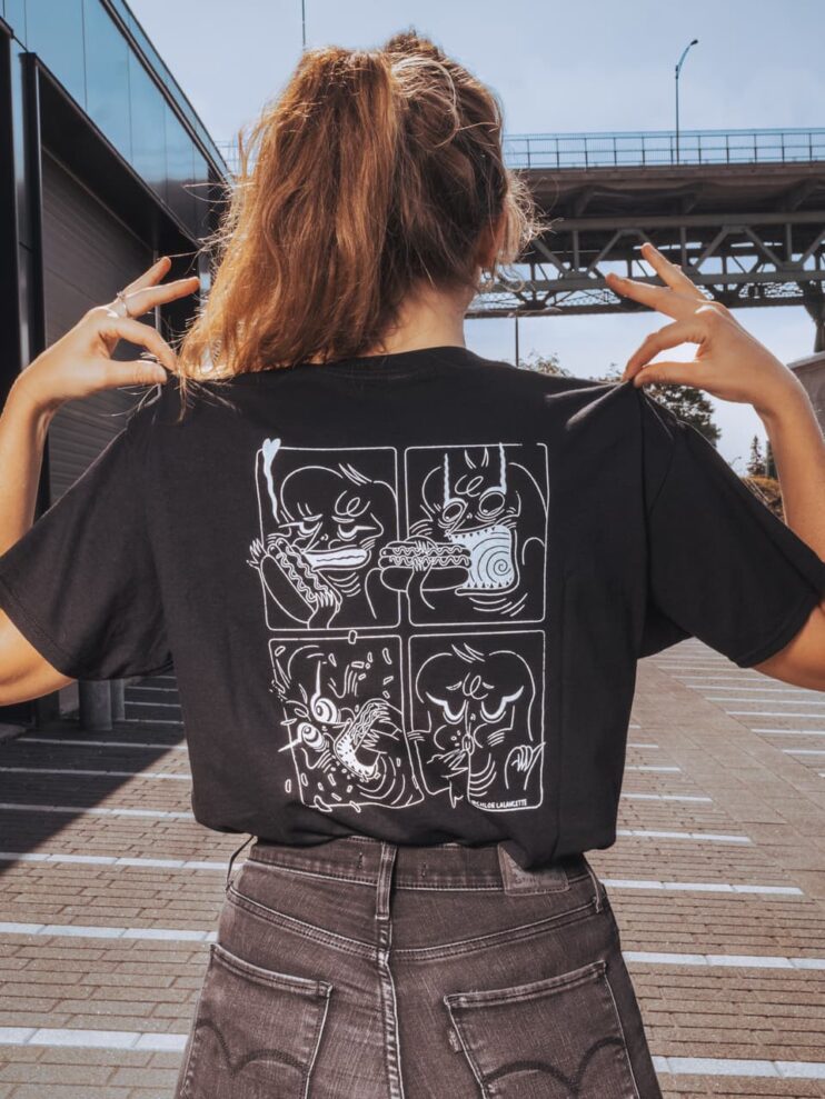 T-shirt Double saucisses – Image 3