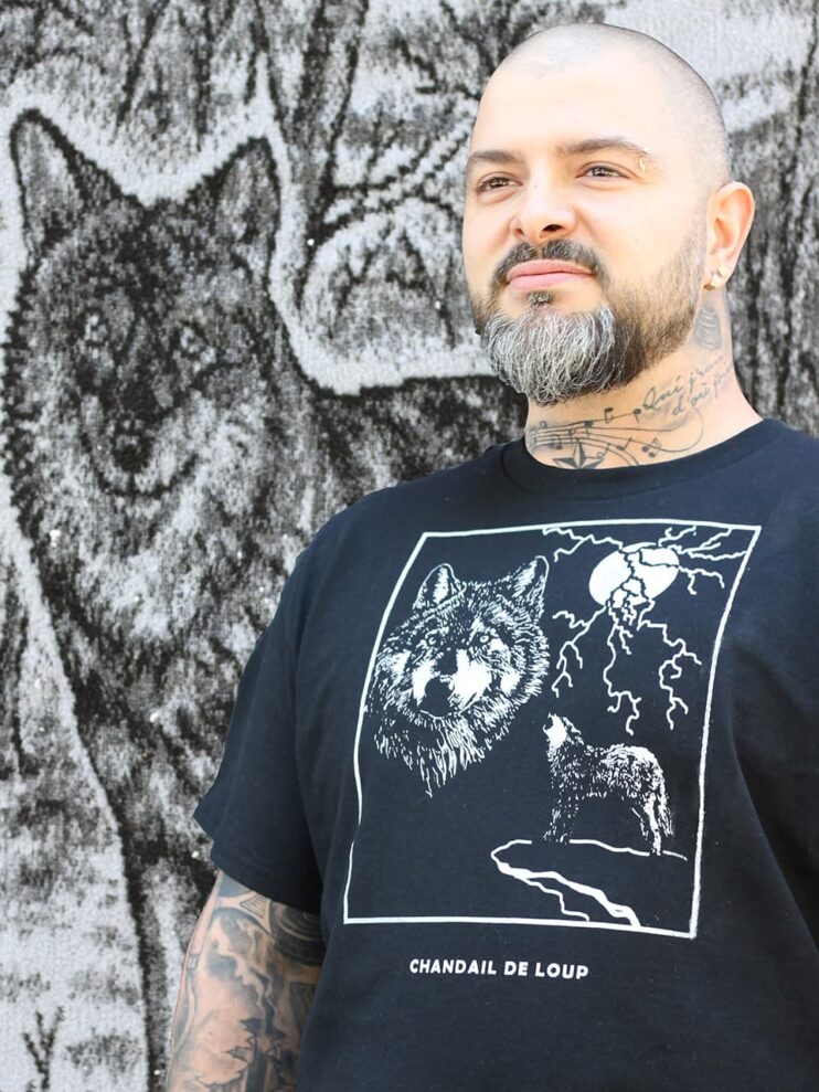 T-shirt Chandail de loup