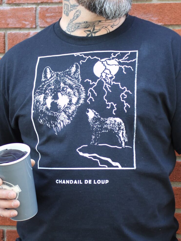 T-shirt Chandail de loup – Image 3