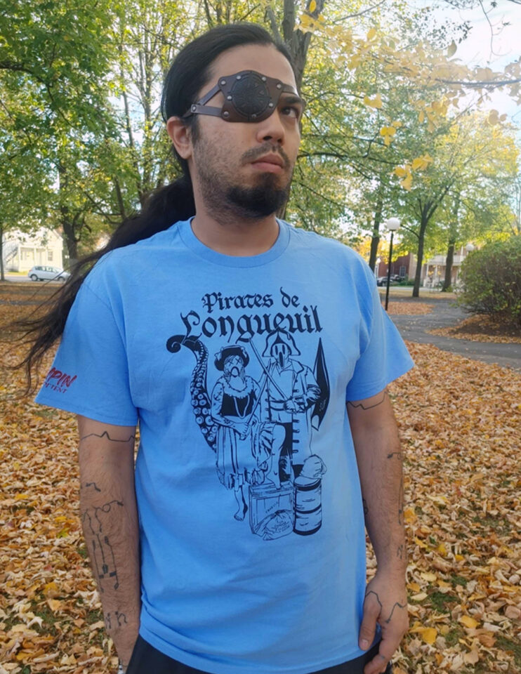 T-shirt "Pirates de Longueuil"