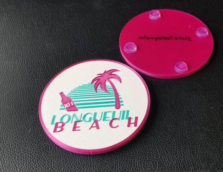 Sous-verres "Longueuil Beach"