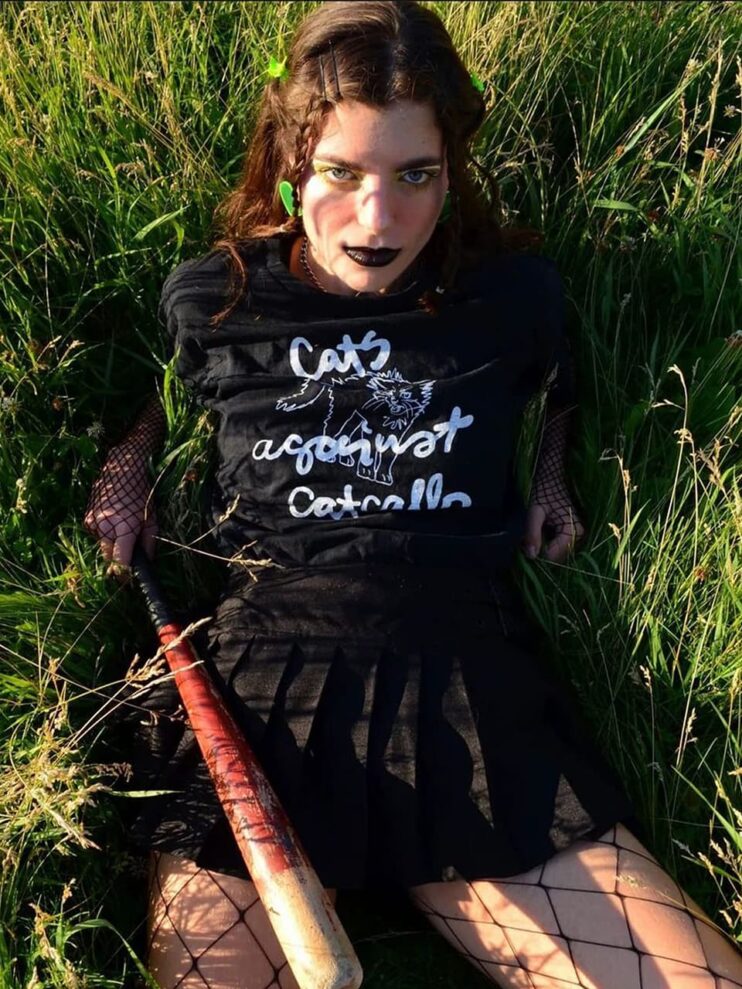 t-shirt Cats Against Catcalls – Image 2