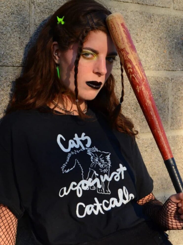 t-shirt Cats Against Catcalls – Image 7