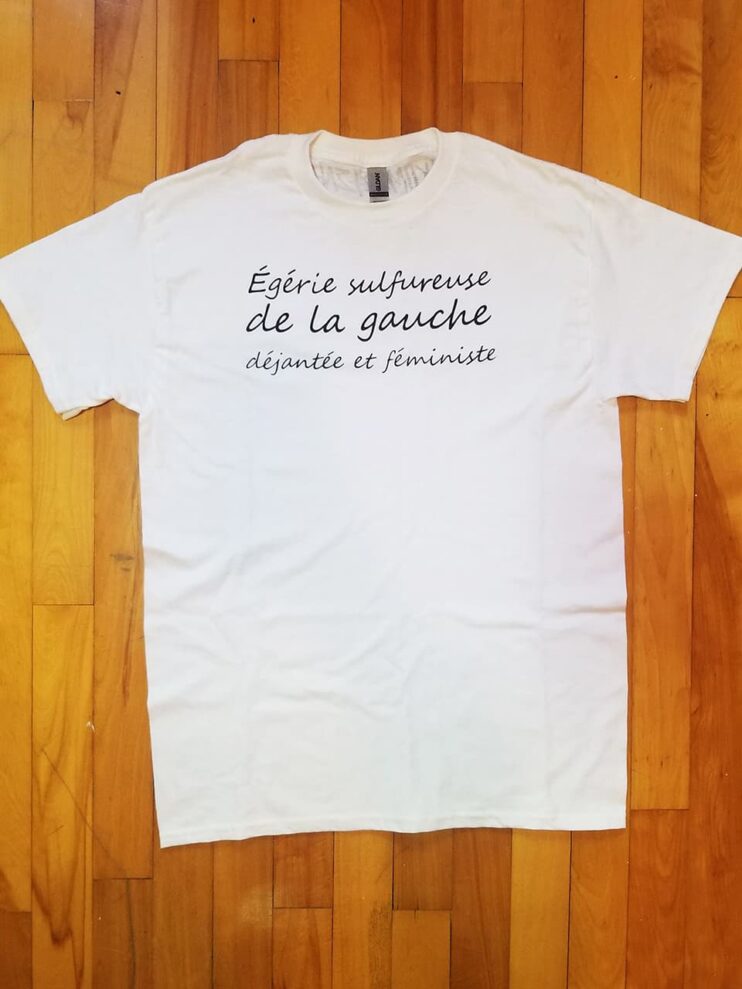 t-shirt égérie sulfureuse